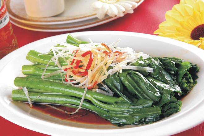 C7. Vegetables in Soy Sauce (豉油时蔬)